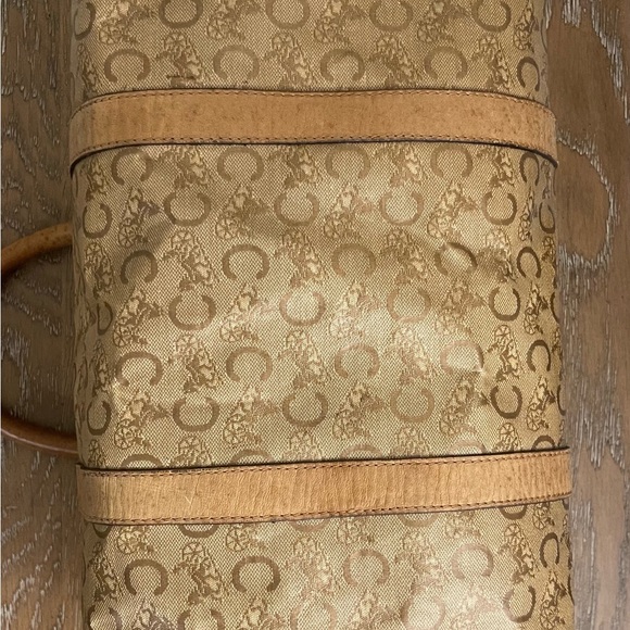 Celine Tan Monogram Boston Bag - Picture 8 of 16